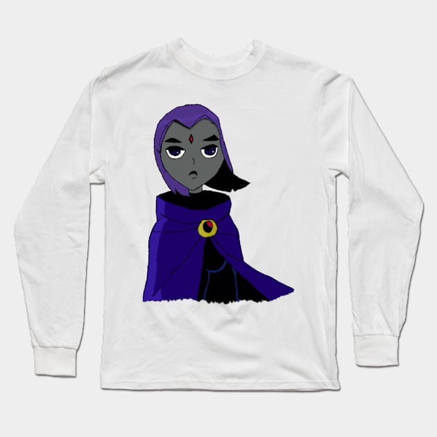 Raven Long Sleeve T-Shirt by LeeAnnaRose96